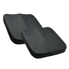 TrexNYC Car Seat Cushion - Versatile Memory Foam Butt pillow for Car, 2 Pack