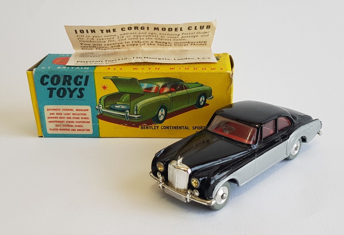 ミニカー Corgi Toys Bentley Continental Original Corgi Toys No. 224, Bentley Continental Sports