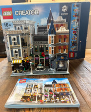 LEGO Creator Expert Assembly Square 10255 Juego Caja Retirado, Instrucciones, Minifigura