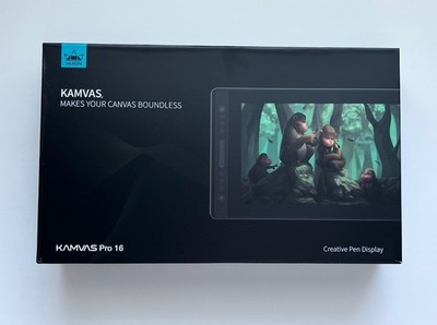 Huion Kamvas Pro 16 GT-156 Complete Drawing Tablet 15.6  With Pen And Tilt Stand