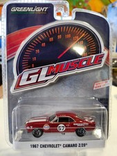 Greenlight GL Muscle Series 20 1967 Chevrolet Camaro Z/28 In Red