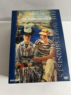 The Great Artists Their Lives Times and Works The Impressionists 6 DVD Set Mint