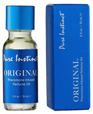    Pure Instinct Pheromone Infused Oil for Him  Her - Unisex Original .5oz