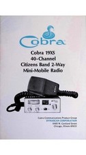 Cobra 19XS 40-Channel CB Radio Dynascan Chicago 1982 Mobile Transceiver