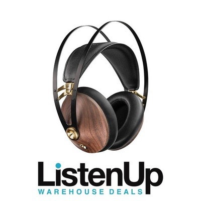 Meze Audio 99 Classics V2 Over-Ear Wired Headphones with Walnut Wood Ear Cups