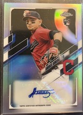 Andres Gimenez 2021 Topps Chrome Update Series - Target Chrome Autographs