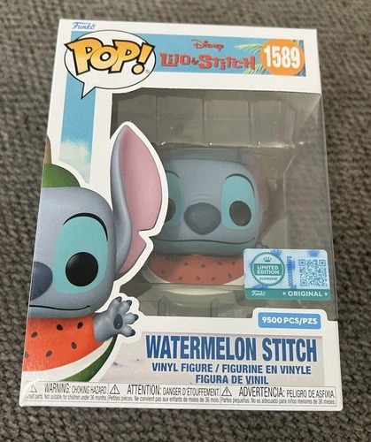 Funko Pop! Watermelon Stitch 1589 BoxLunch LE 9500 Lilo & Stitch