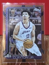 2025-26 Topps Chrome #268 Walter Clayton Jr. Basketball Refractor
