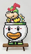 Super Mario Bros. Bowser Jr. 16-Bit Perler Bead Pixel Art Sprite SNES Nintendo
