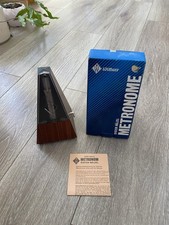 Vintage Wittner Wind Up Metronome With Box. Made in W. Germany. Model 802 K