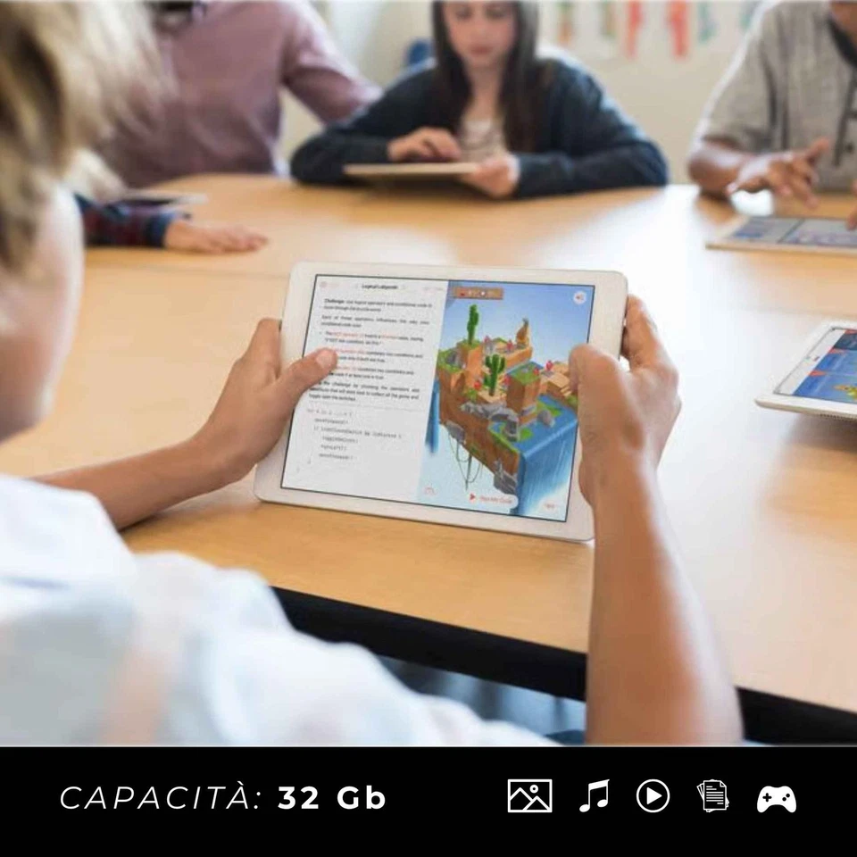 Apple IPAD 6Th 9.7" 32Gb Silver Puede Ab Accesorios Gar. 12 Meses Renovado - Imagen 4 de 4