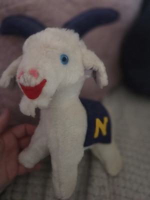 Vintage Elka Toys US Naval Academy ''Bill the Goat'' Plüschtier Stofftier