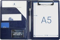 Klemmbrett A5 Mappe Schreibmappe Mit Klemmbrett Deckel Stifthalter