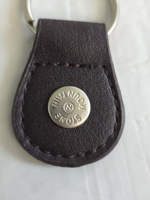 Stone Mountain Small Leatherette Keyring Charm