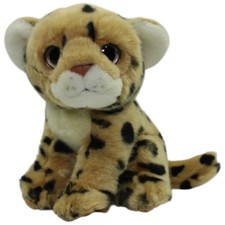 Wild Republic Baby Leopard, sitzend Kuscheltier 20cm Gebraucht