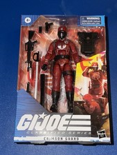 GI JOE CLASSIFIED SERIES  50 COBRA CRIMSON GUARD  NEW & SEALED