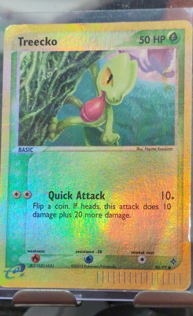 Treecko [Reverse Holo] #80 (Dragon)