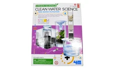 4M Green Science Clean Water Science Mini Water Filtration Kit STEAM Toysmith