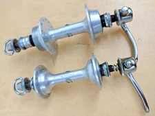 SHIMANO DURA-ACE 1st Gen NOS Hub Set 5-Speed Flanged Vintage Road Bike Wheel