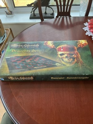 Disney Fluch der Karibik Dead Man s Chest Draughts Sammler Brettspiel 