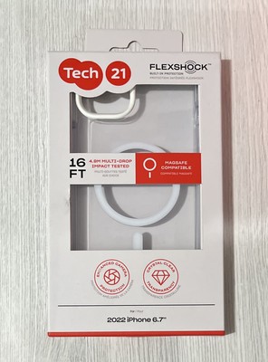 Tech21 EvoCrystal MagSafe Case for iPhone 14 Plus / 15 Plus, Clear
