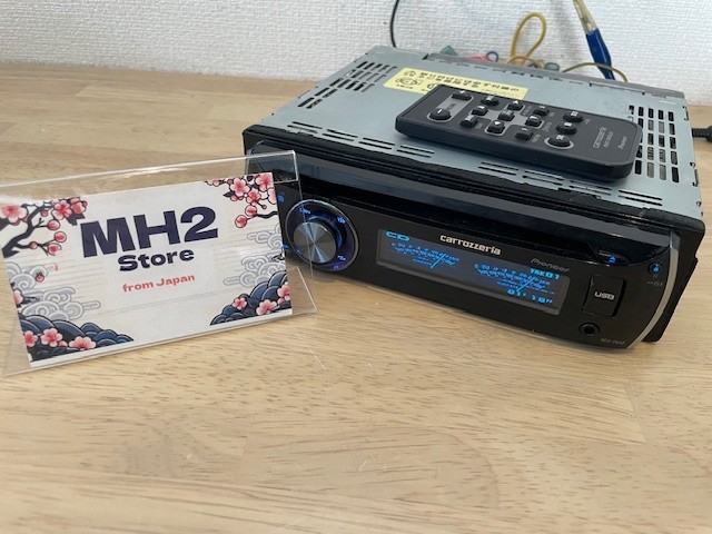 【美品】Pioneer carrozzeria DEH-P640 ヘッドユニット Pioneer Carrozzeria DEH-P640 Car Audio 1DIN CD Player Confirmed