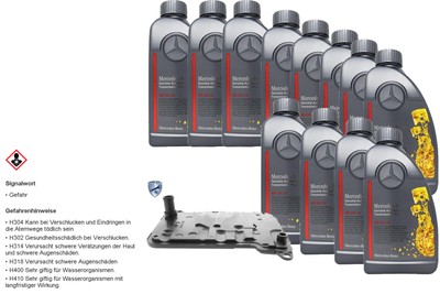 12 L Getriebeöl MB 236.15 VAICO Getriebeölfilter für Mercedes-Benz E-Klasse