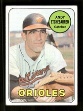 1969 Topps #634 Andy Etchebarren