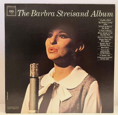 BARBRA STREISAND - Barbra Streisand Album (Mono) - 12'' Vinyl Record LP - SEALED