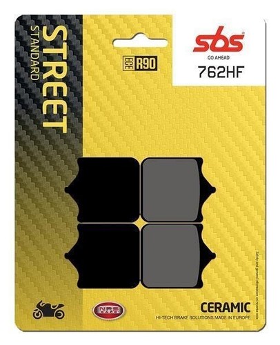 Aprilia RSV 1000 Mille R 2004 SBS Ceramic Street Front Brake Pads 762HF