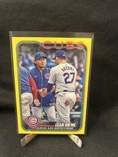 Veteran Combos Shota Imanaga Seiya Suzuki Yellow 2024 Topps Update #US205