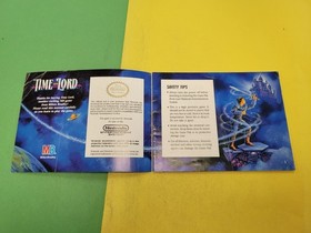Time Lord Nintendo NES Instruction Manual Booklet ONLY
