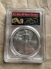 2007 $1 SILVER EAGLE PCGS MS70 THOMAS CLEVELAND SIGNED ARROWS LABEL