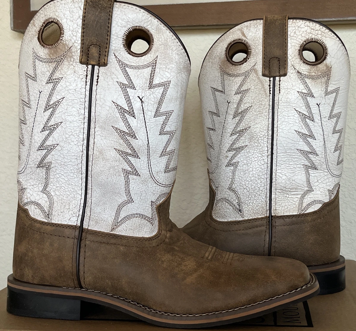 Bottes D'Équitation Anglaises Smoky Mountain Femme – Noir – Taille 8 (US) – Cuir – Modèle 6044