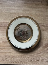 24K Gold Edged Ceramic Plate the Art of Chokin Design Made in Japan 6”