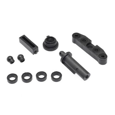 CEN Racing Hintere Unterlenkerhalterung & Schwenkkugel (25 Spline Adapter, St Buchse, ...