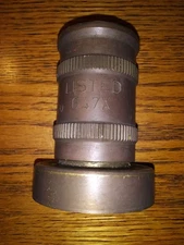 A7-79 BRASS FIRE HOSE NOZZLE