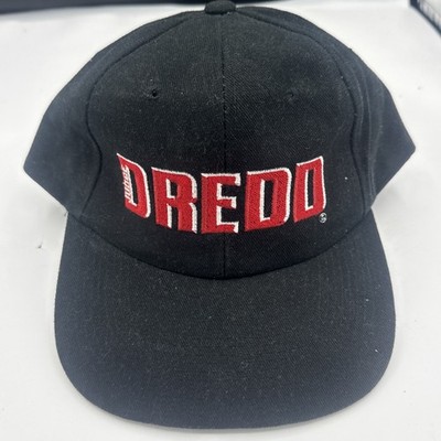 Vintage 1995 Judge Dredd Sylvester Stallone Movie Snapback Hat Black Comics