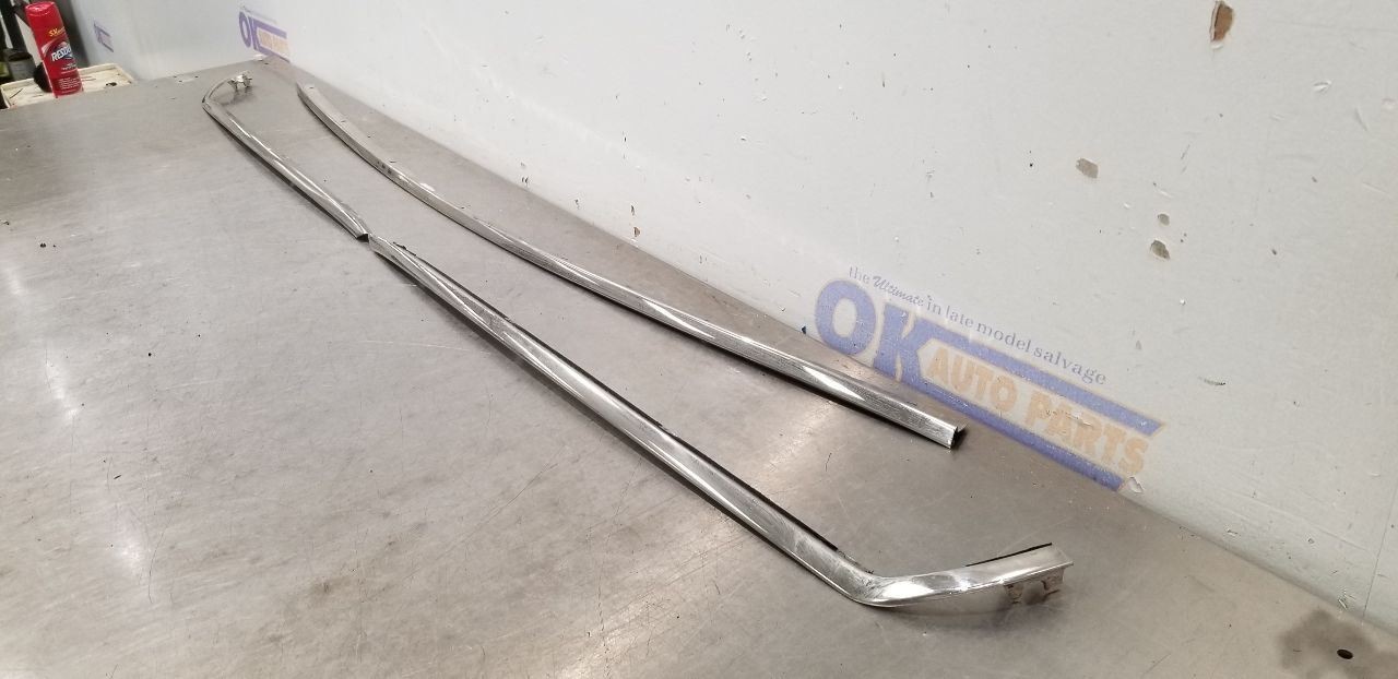 16 BENTLEY CONTINENTAL GTC WINDSHIELD TRIM SET CHROME