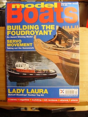 MODEL BOATS MAGAZINE SEPTEMBER 2005 LADY LAURA OR LADY MARINA