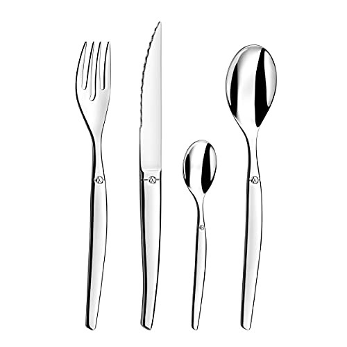 Ménagère 24 couverts Lou Laguiole Jet pour équiper une cuisine familiale