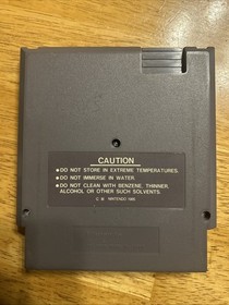 Jaws NES (Nintendo NES, 1987) Cart Only - Authentic Cleaned Tested Works