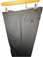 Theory Slim Fit Wool Dress Pants. Size 33. Black