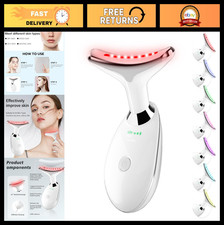7 Color LED Light Therapy Wand for Face  Neck - Red  Blue Light Skin Care Tool
