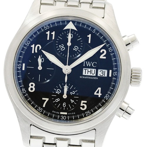 IWC SCHAFFHAUSEN Spitfire IW370618 Chronograph day date Auto Men's Watch_951009