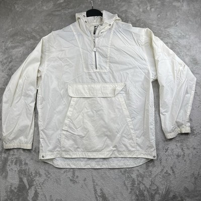 Vintage Y2K Footlocker Nylon Hooded Windbreaker Jacket Men's L Athleisure Lightw