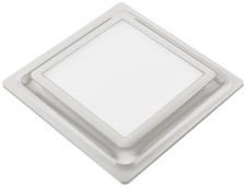 Aero Pure ABF110L5 Nickel 110 Cfm 0.9 Sone Ceiling Mounted Quiet Exhaust Fan