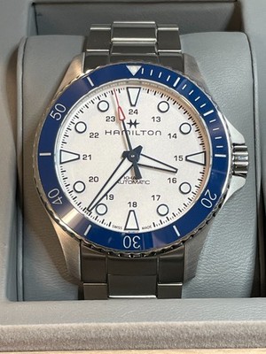 Hamilton Khaki Navy Scuba Automatic Men's Dive Watch - H82505150 30Bar/300m 43mm