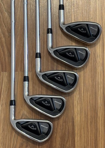 Callaway Edge 2024 6-PW Iron Set w/ Callaway Regular Flex Steel Shafts Irons