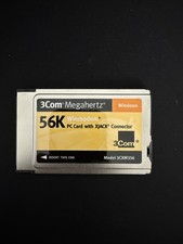 3COM 3CXM356 Megahertz 56k WinModem PC Card - Xjack Connector